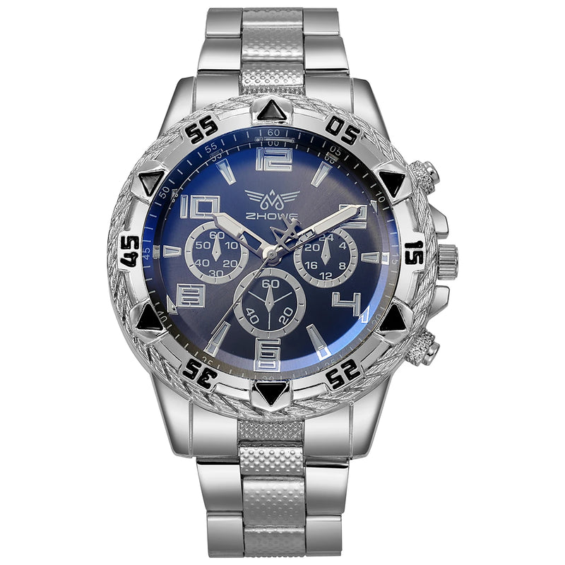 Relógio de Quartzo luxuoso para homens
