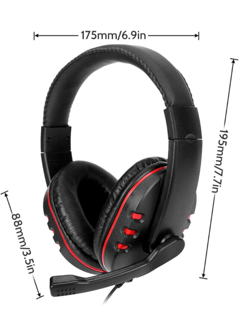 Fone Headset Gamer 7.1 Microfone  P3 Profissional Jogo Pc Celular